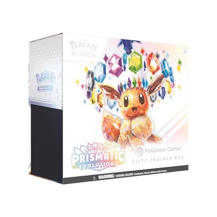 Набор Pokémon Elite Trainer Box SV — Prismatic Evolutions, разноцветный