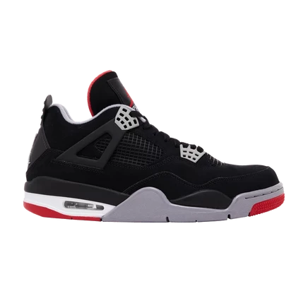 Кроссовки Air Jordan 4 Retro 2012, черно-красные