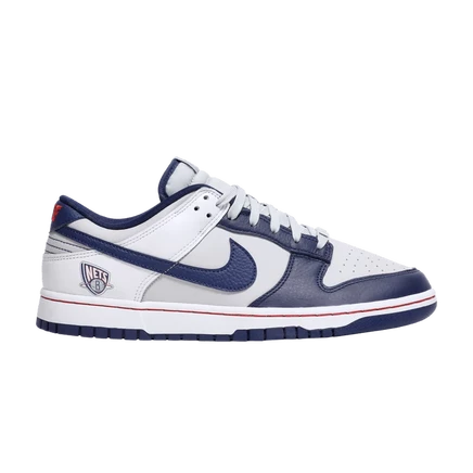 Кроссовки Nike Dunk Low NBA 75th Anniversary Nets, белые