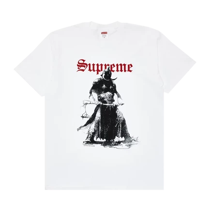 Футболка Supreme x Frank Frazetta Destruction, белая