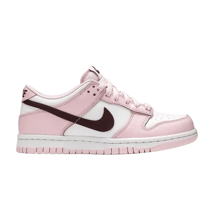 Детские кроссовки Nike Dunk Low GS Pink Foam, розовые