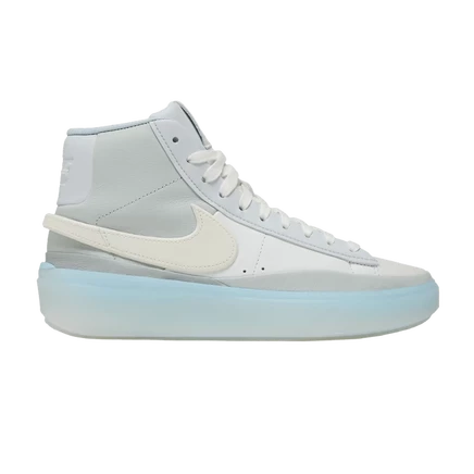 Мужские кроссовки Nike Blazer Phantom Mid, серебристые