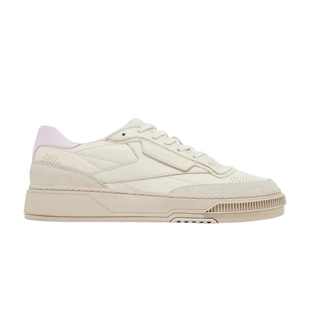 Кроссовки Reebok Club C LTD, кремово-белые с розовым