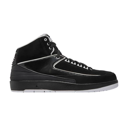 Кроссовки Air Jordan 2 Retro QF, черно-белые