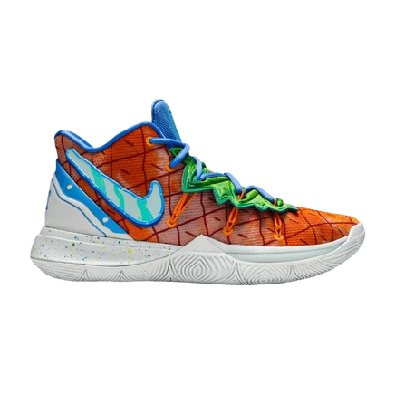Кроссовки Nike Kyrie 5 SpongeBob «Pineapple House», оранжевые