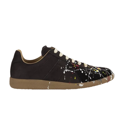 Кроссовки Maison Margiela Paintsplatter, черные