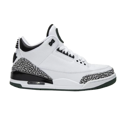 Кроссовки Air Jordan 3 Retro Oregon Ducks, белые