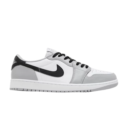 Кроссовки Air Jordan 1 Retro Low OG «Barons», белые