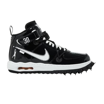 Кроссовки Off-White x Nike Air Force 1 Mid SP Sheed, черные