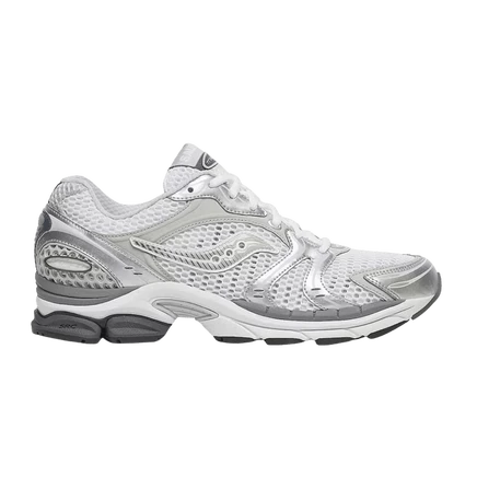 Кроссовки Saucony ProGrid Triumph 4, белые с серебристым