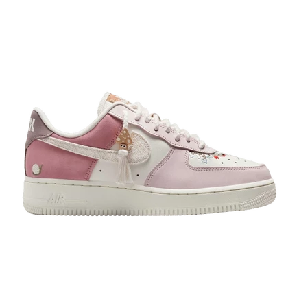 Женские кроссовки Nike Air Force 1 '07 Mushroom, розовые