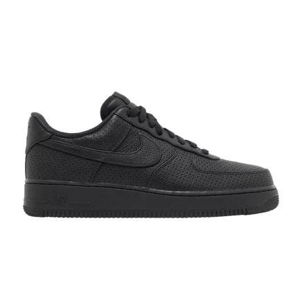 Кроссовки Nike Air Force 1 SP «Perforated Black», черные