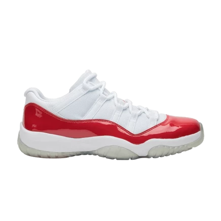 Мужские кроссовки Air Jordan 11 Retro Low Cherry, белые