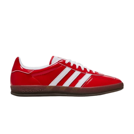 Кроссовки Adidas Gazelle Indoor, красные лаковые