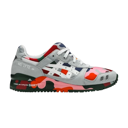 Кроссовки Asics Gel Lyte 3 x Comme Des Garçons, разноцветные