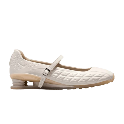 Женские кроссовки Nike Shox Z Calistra, цвет слоновой кости