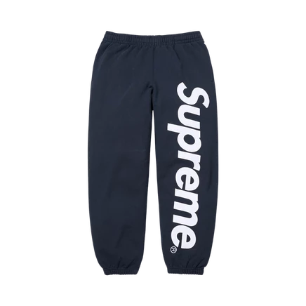 Мужские спортивные штаны Supreme Satin Appliqué, синие