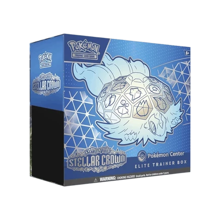 Набор Pokémon Stellar Crown Elite Trainer, многоцветный