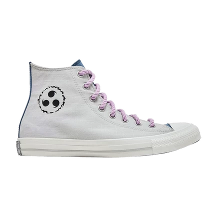 Кеды Converse Chuck Taylor All Star High Naruto «Sasuke», серые