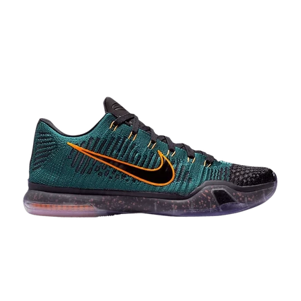 Кроссовки Nike Kobe 10 Elite Drill Sergeant, зеленые