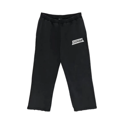 Брюки Balenciaga Baggy Elastic, черные
