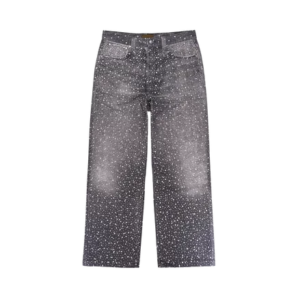 Джинсы Birth of Royal Child Diamond Denim прямые, черные