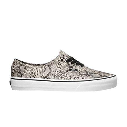 Кеды Vans Authentic Silver Snake, серебристые