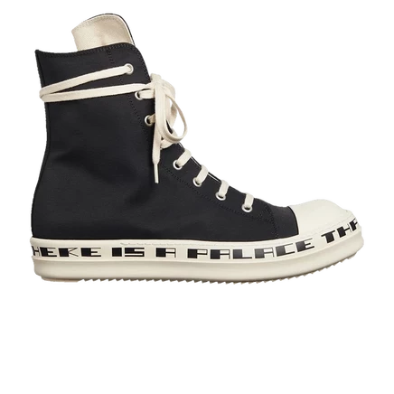 Кроссовки rick owens drkshdw luxor quote high, черные