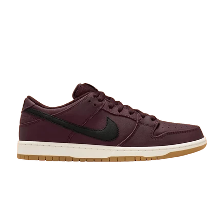 Кроссовки Nike SB Dunk Low Pro Burgundy Crush, бордовые