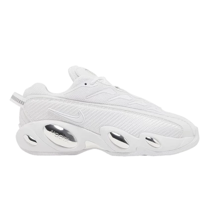 Кроссовки Nike NOCTA x Glide Triple White, белые