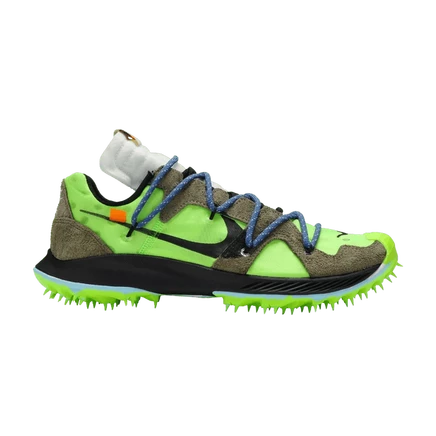 Женские кроссовки Nike Kiger 5 Off-White, неоново-зеленые