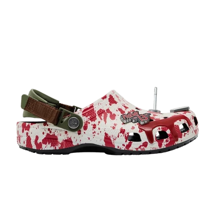 Унисекс сабо Crocs Classic Clog «Horror Pack Jason», песочные