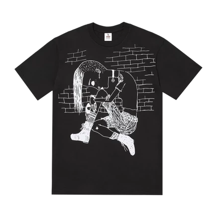 Футболка supreme x y’s thinker, черная