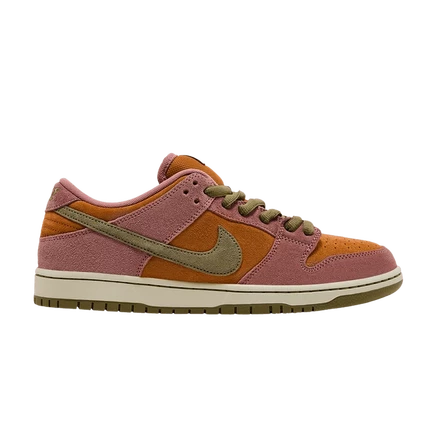 Кроссовки Nike Dunk Low SB Red Stardust, оранжевые