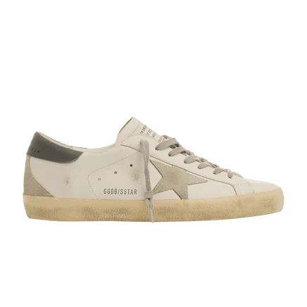 Кроссовки Golden Goose Superstar, белые с тёмно-серым