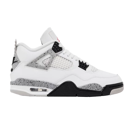 Кроссовки Air Jordan 4 Retro OG 2025 «White Cement», белые