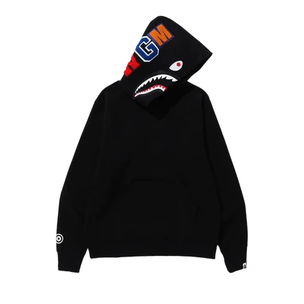 Худи Bape Shark пуловер, черное