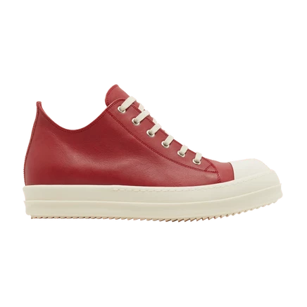 Мужские кроссовки Rick Owens Lido Low, красные