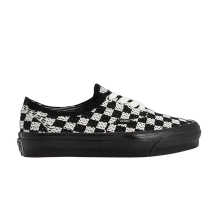 Кеды Vans Authentic 44 Premium Punk Check, черные
