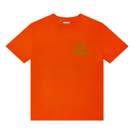Футболка Gallery Dept. French Tee, оранжевая
