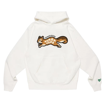 Худи Human Made x j-hope Human Hope heavyweight, белая