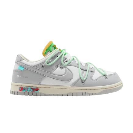 Кроссовки nike dunk low dear summer 07 из 50, белые