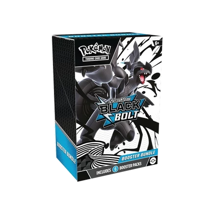 Коллекционные карты Pokémon Scarlet & Violet Black Bolt — набор из 6 бустеров, разноцветный