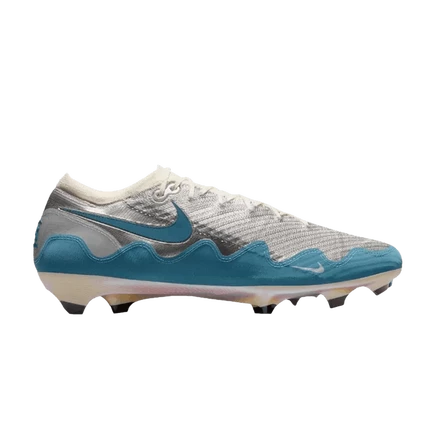 Кроссовки Patta x Nike Mercurial Zoom Vapor 16 Elite FG 'Waves Pack Noise Aqua' белого цвета