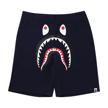 Мужские шорты Bape Shark Sweat, черные