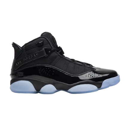 Кроссовки air jordan 6 rings, черные