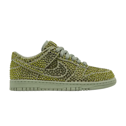 Кроссовки Nike Dunk Low CPFM x Swarovski, зеленые