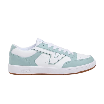 Кроссовки Vans Lowland Leather ComfyCush Grey Mist, синие