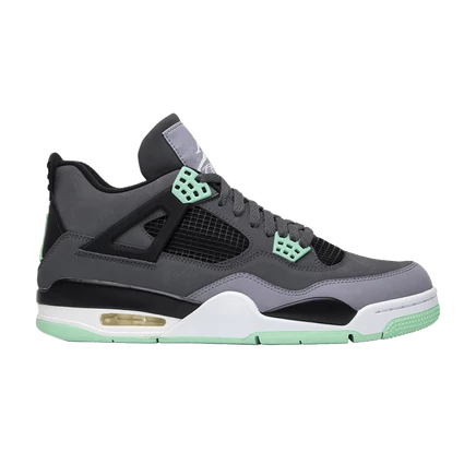 Кроссовки Air Jordan 4 Retro «Green Glow», серые
