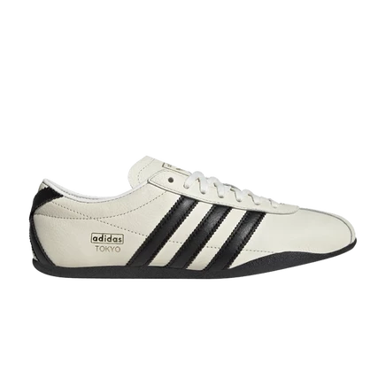 Женские кроссовки Adidas Tokyo, слоновая кость/черные
